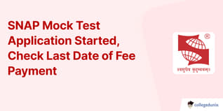 SNAP Mock Test Application Started, Check Last Date of Fee Payment